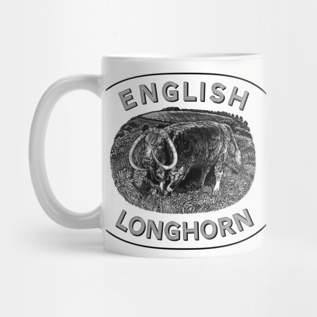 English Longhorn bull by WonderWebb